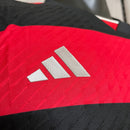 Camisa Flamengo I 24/25 s/n° Jogador Adidas Masculina - Vermelho+Preto