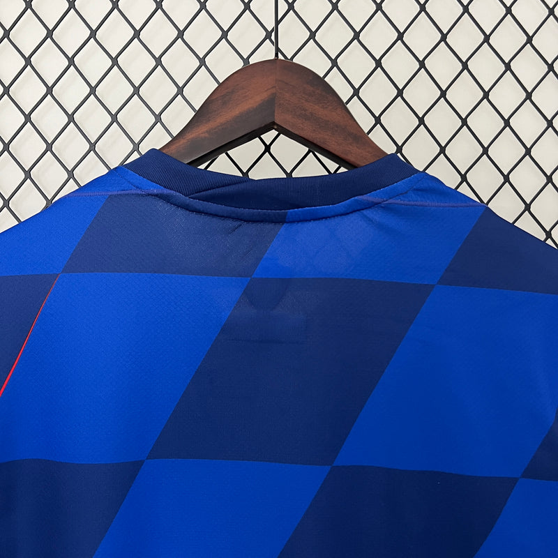 Camisa Seleção da Croácia Away 24/25 Torcedor Nike Masculina - Azul