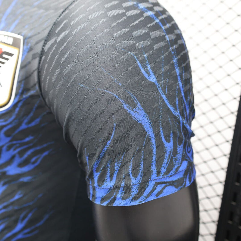Camisa do Japao 24/25 Jogador - Preta e Azul