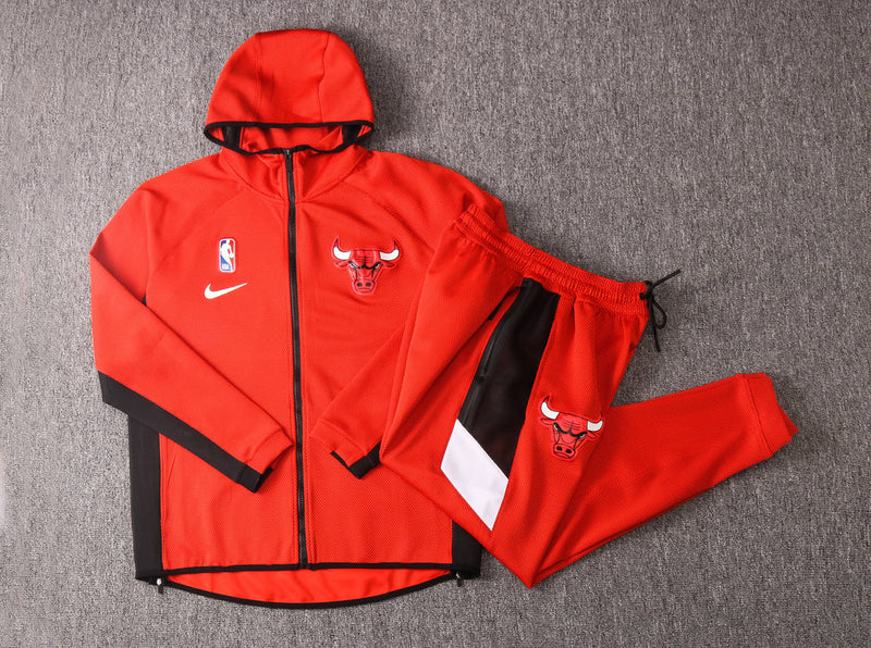 Conjunto Agasalho - Nike Thermaflex Showtime - Chicago Bulls