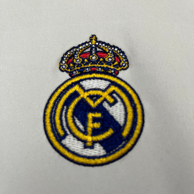 Conjunto Infantil Real Madrid Home 25/26  - Branco
