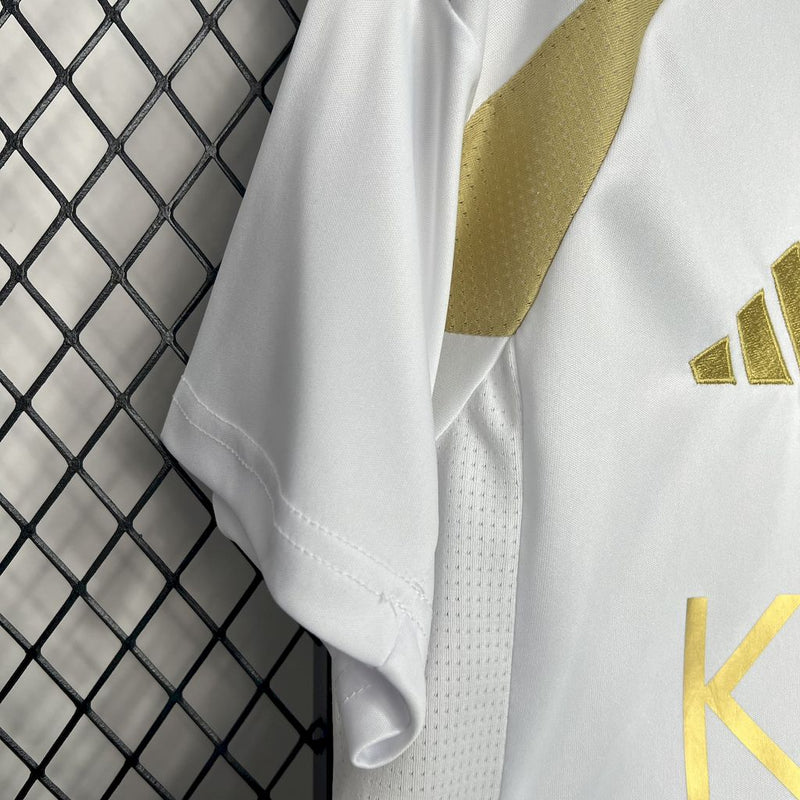 Camisa Al Nassr III 24/25 - Branco e Dourado (Porto Feliz e Região)
