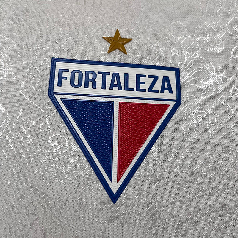 Camisa Fortaleza II 24/25 Branca com detalhes
