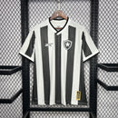 Camisa Reebok Botafogo 24/25 Casa - Preta e Branca (Porto Feliz e Região)