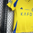 Kit  Infantil Al-Nassr Home 24/25  - Amarelo