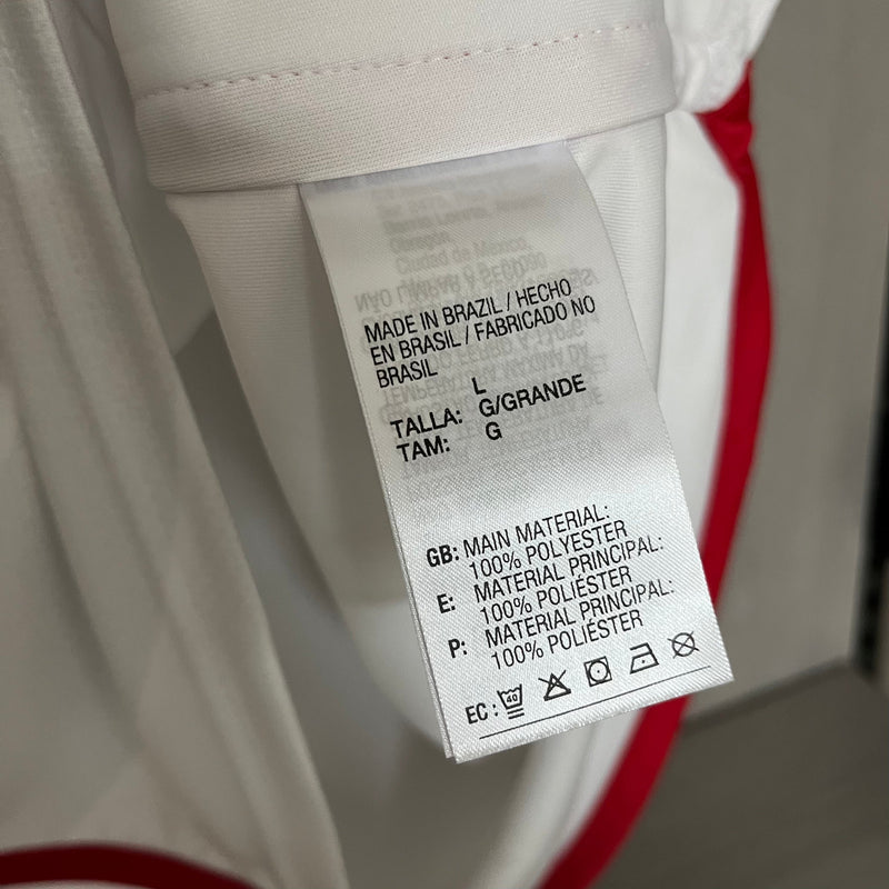 Camisa Flamengo II 24/25 s/n° Torcedor Adidas Masculina - Branco