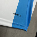 Camisa Seleção Argentina Home 2024/25 + Patch Campeão - Branca e Azul