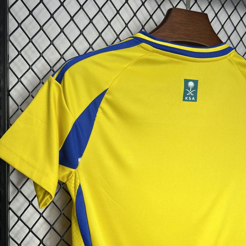 Kit  Infantil Al-Nassr Home 24/25  - Amarelo