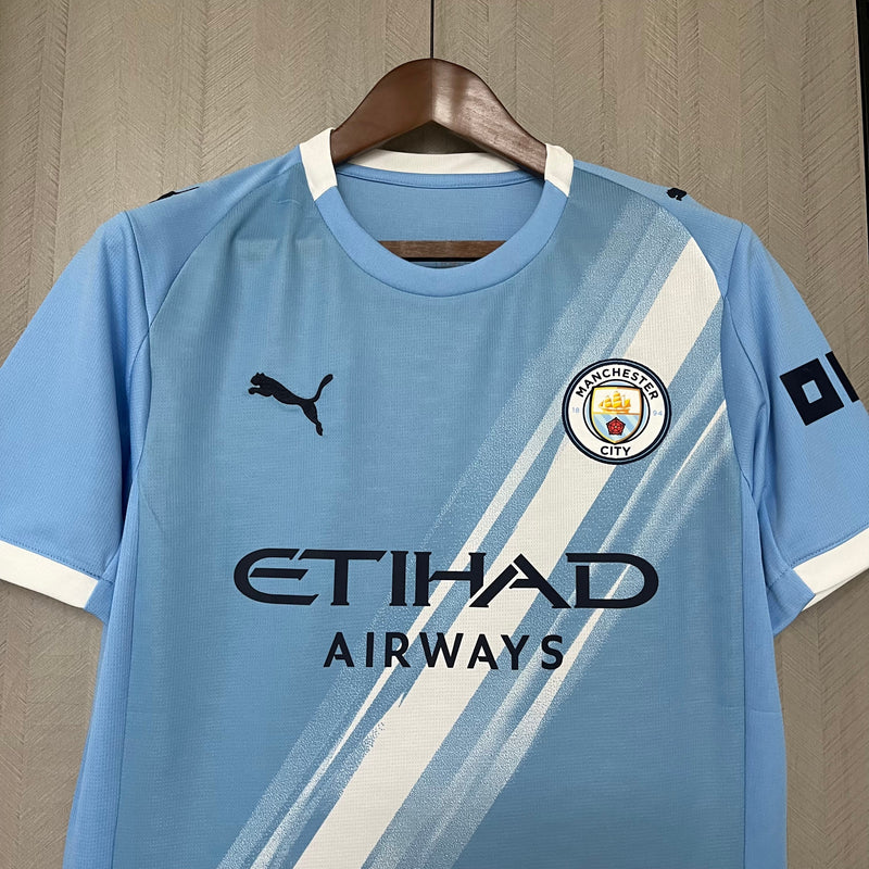 Camisa Manchester City I 25/26  Torcedor Masculina