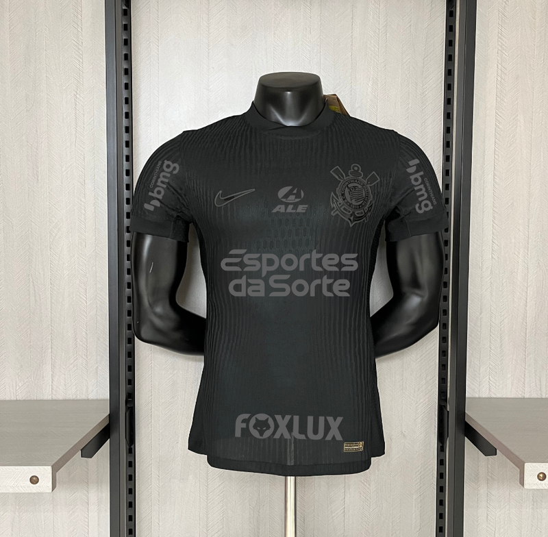 Camisa Nike Corinthians Fora 24/25 Modelo Jogador (Com todos patrocinadores)