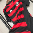 Camisa Flamengo I 2025  s/n° Torcedor Adidas Masculina - Vermelho+Preto