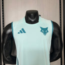 Regata Cruzeiro 25/26 Treino Adidas Masculina - Azul Turquesa