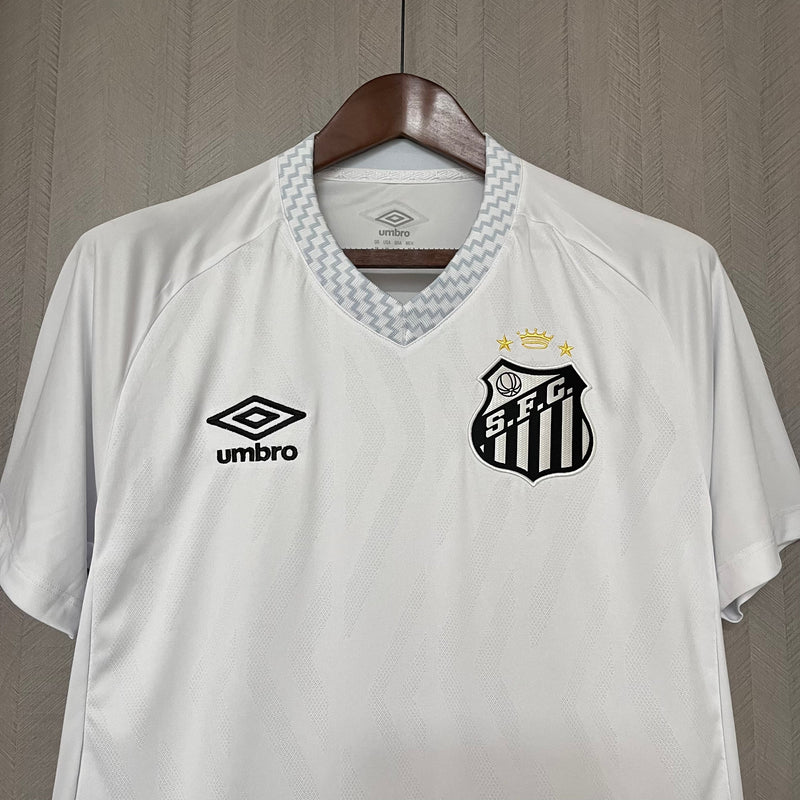 [PRÉ-VENDA] Camisa do Santos I 25/26 Torcedor Branca