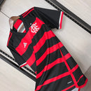 Camisa Flamengo I 24/25 s/n° Torcedor Adidas Masculina - Vermelho+Preto