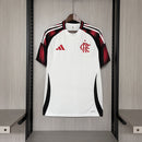 Camisa Flamengo II 2025  Torcedor Adidas Masculina - Branco