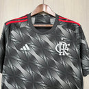 Camisa Flamengo III 24 Adidas Feminina - Cinza