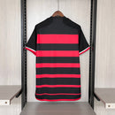 Camisa Flamengo I 24/25 s/n° Torcedor Adidas Masculina - Vermelho+Preto