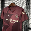 Camisa Manchester City Treino 24/25 Vinho