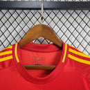 Camisa Espanha Home 24/25 s/n° Torcedor Adidas Masculino - Vermelho
