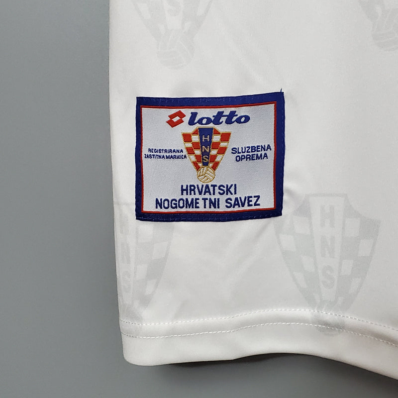 Camisa da Seleção da Croácia Retro 1998 Away