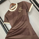 Camisa Flamengo Identidade Feminina Marrom