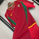 Camisa Portugal Retrô 2002 Vermelha