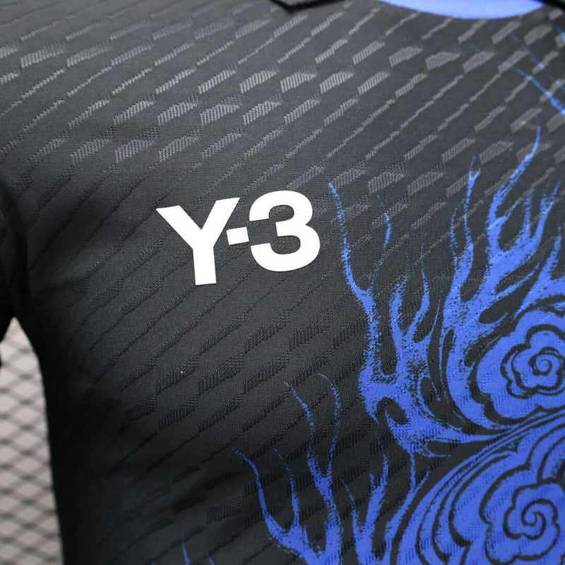 Camisa do Japao 24/25 Jogador - Preta e Azul