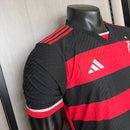 Camisa Flamengo I 24/25 s/n° Jogador Adidas Masculina - Vermelho+Preto