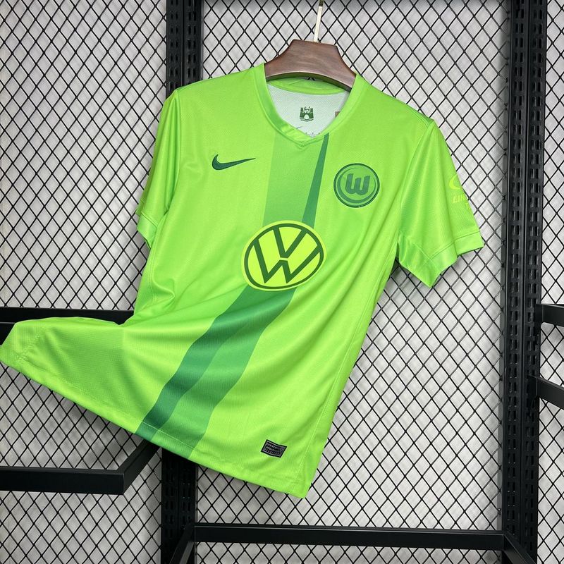 Camisa Wolfsburg I 24/25  Nike - Verde