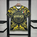 Camisa Seleção Itália x Versace - Puma - Preto e Dourado