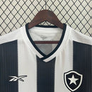 Camisa Reebok Botafogo 24/25 Casa - Preta e Branca (patrocinadores)