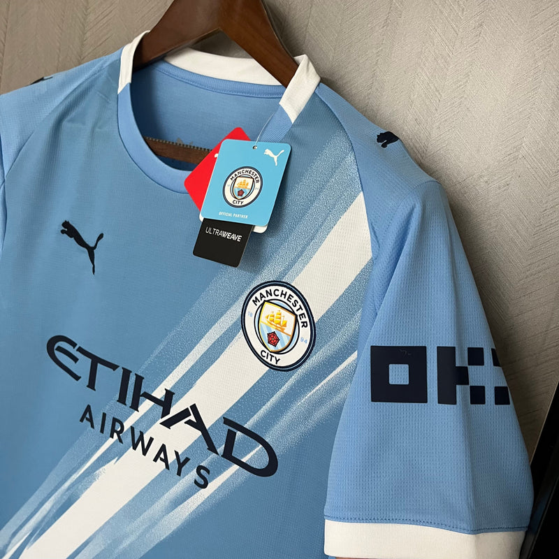 Camisa Manchester City I 25/26  Torcedor Masculina