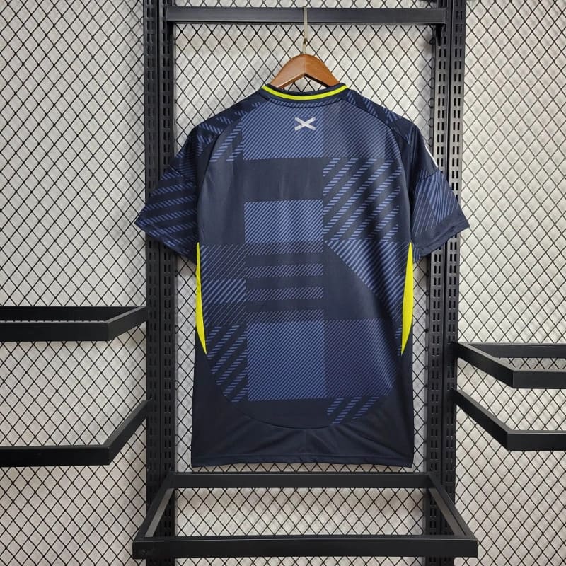 Camisa Escócia Home 24/25 s/n° Torcedor Adidas Masculino - Azul marinho