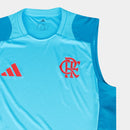 Camisa Flamengo Regata Treino 25/26 Azul e Vermelho