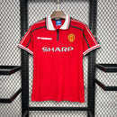 Camisa Retro Manchester United 1998/99 - Vermelho