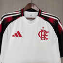 Camisa Flamengo II 2025  Torcedor Adidas Masculina - Branco