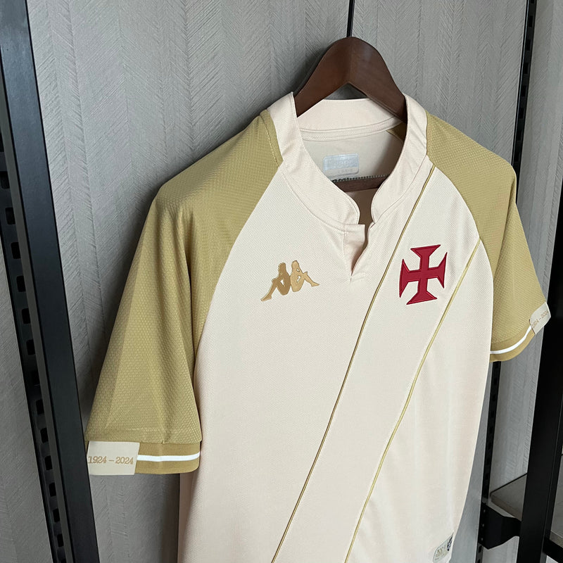 Camisa Vasco III 24/25 s/n° Kombat Jogador Kappa Masculina - Bege