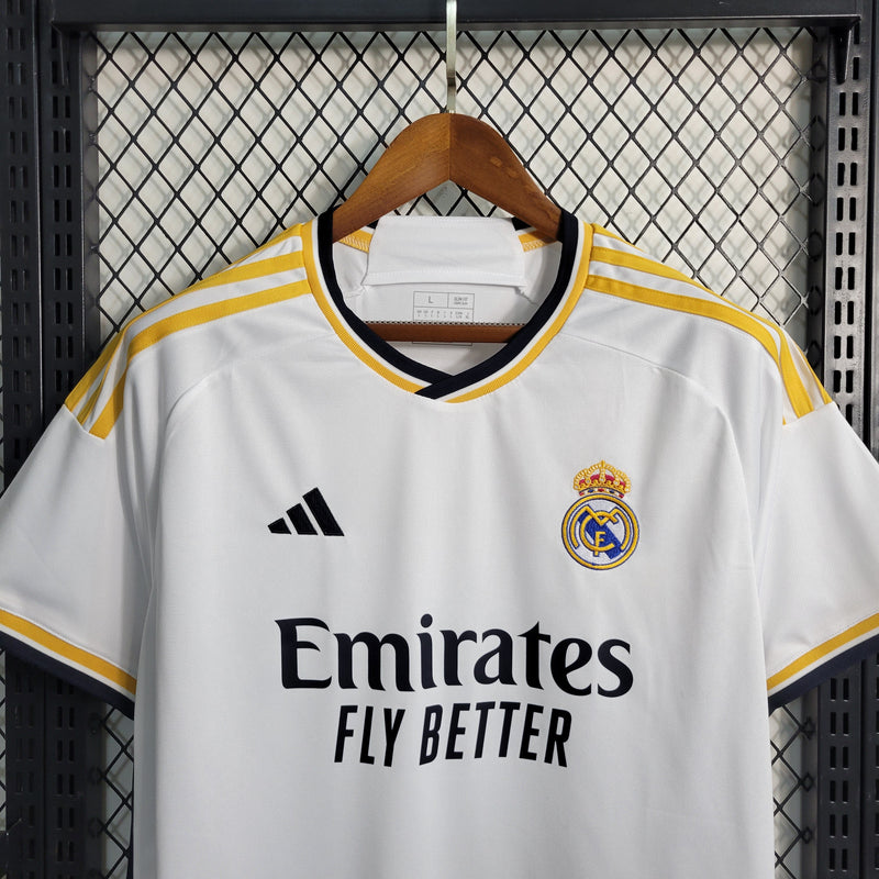 Camisa Real Madrid I 23/24 Adidas - Branca