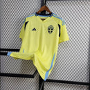 Camisa Suécia Home 24/25 s/n° Torcedor Adidas Masculino - Amarelo