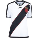 Camisa Vasco Feminino I 24/25 Kappa - Branca com Listra Preta