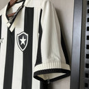 Camisa Reebok Botafogo 24/25 Casa - Preta e Branca  (Patch)