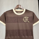 Camisa Flamengo Identidade Feminina Marrom