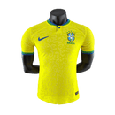 Camisa Brasil I 2022 - Amarela - Nike - Masculino Jogador
