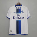Camisa Chelsea Retrô 2003/2005 Azul e Branca - Umbro