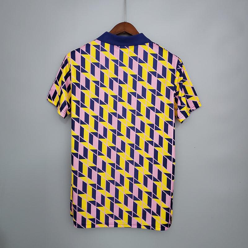 Camisa Escócia Retrô 1988/1989 Amarela - Umbro