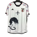 Camisa Japão Anime One Piece Ace 24/25 - Torcedor Masculina - Branco com detalhes em Preto