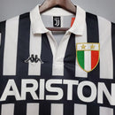 Camisa Juventus Retrô 1984/1985 Preta e Branca - Kappa