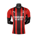 Camisa Milan 21/22 - Vermelha e Preta - Puma - Masculino Jogador