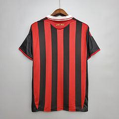 Camisa Milan Retrô 09/10 - Adidas - Vermelha e Preta