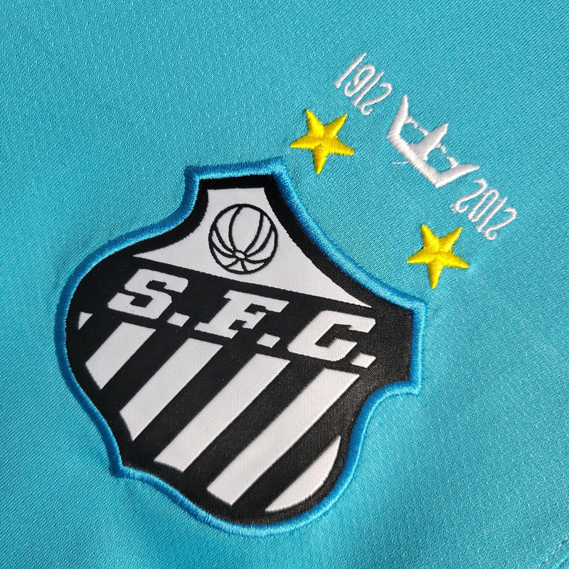 Camisa Santos Retrô 2012 Azul - Nike